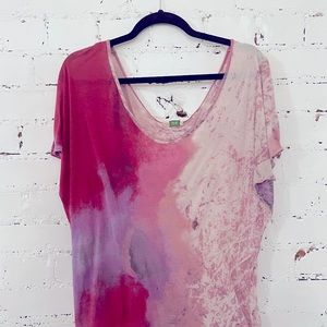 Pink and Purple Tie-Dye T-Shirt